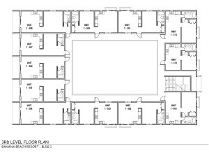 Banana's Building 1 - 3rd Level Floor Plan