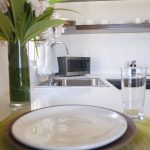 Banana's Oceanfront Suite - Kitchen & Dining